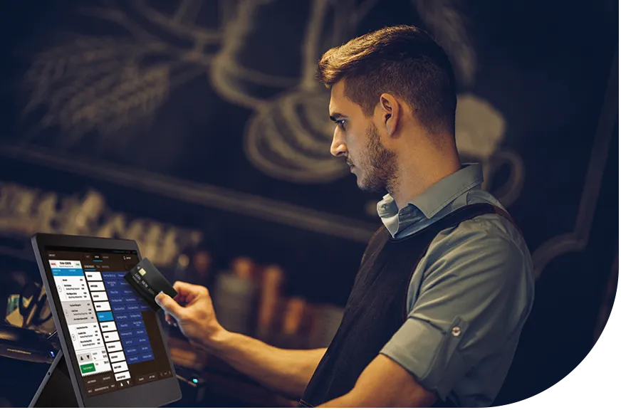 in-person payments classic countertop setups 4Hand