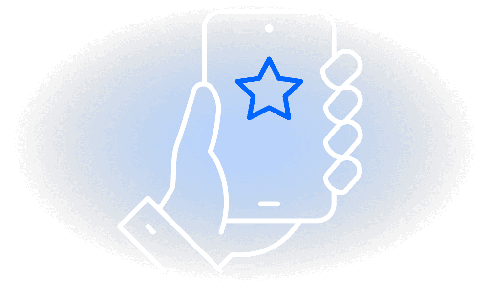 Mobile phone screen showing a loyalty program application