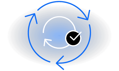 Simplified chargeback representment icon
