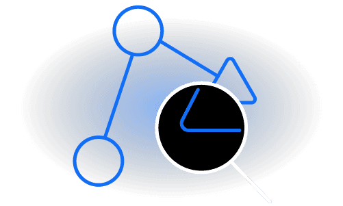 AI-powered anomaly detection icon