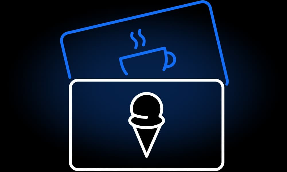 comp cards gift card icon